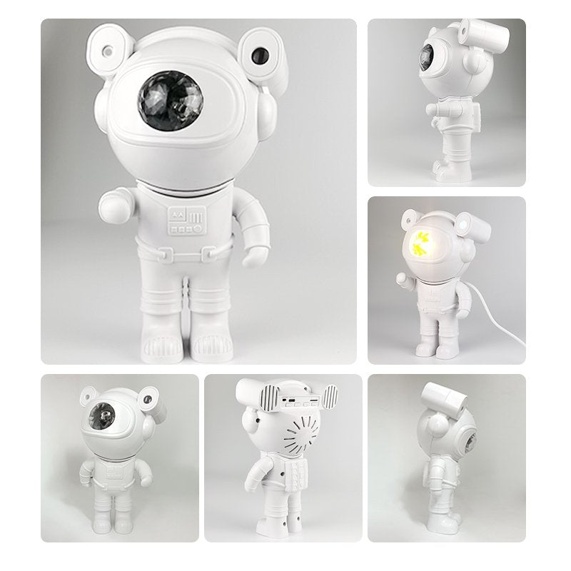 CRONY BT Astronaut projection light Sky Moon Star Night Light Projection Lamp Galaxy Astronaut Projector with Bluetooth Speaker - Edragonmall.com