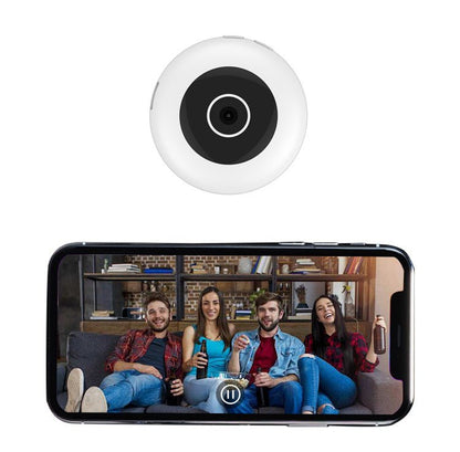 CRONY C2 Wifi Camera Icookycam 1080p Camera 1920x1080p Wearable Intelligent Network Surveillance, Support Motion Detection Alarm Loop Recording | White - Edragonmall.com