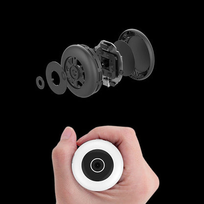 CRONY C2 Wifi Camera Icookycam 1080p Camera 1920x1080p Wearable Intelligent Network Surveillance, Support Motion Detection Alarm Loop Recording | White - Edragonmall.com