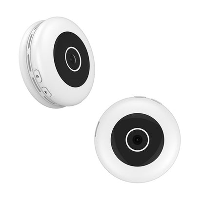 CRONY C2 Wifi Camera Icookycam 1080p Camera 1920x1080p Wearable Intelligent Network Surveillance, Support Motion Detection Alarm Loop Recording | White - Edragonmall.com