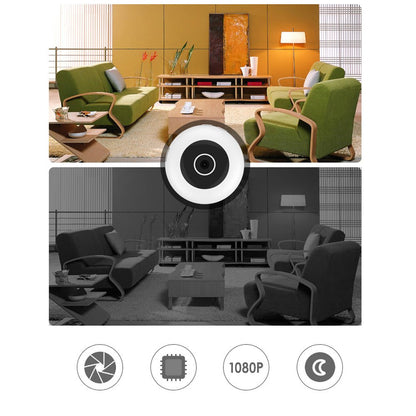 CRONY C2 Wifi Camera Icookycam 1080p Camera 1920x1080p Wearable Intelligent Network Surveillance, Support Motion Detection Alarm Loop Recording | White - Edragonmall.com