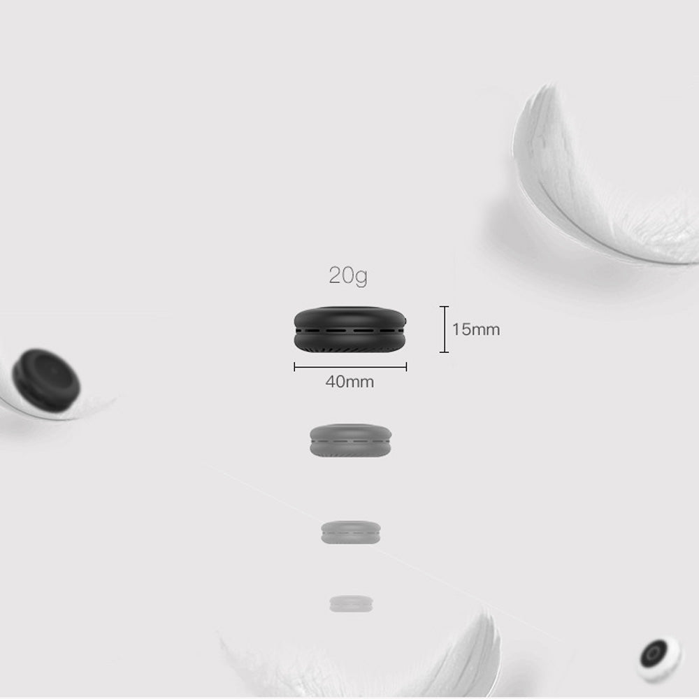 CRONY C2 Wifi Camera Icookycam 1080p Camera 1920x1080p Wearable Intelligent Network Surveillance, Support Motion Detection Alarm Loop Recording | White - Edragonmall.com