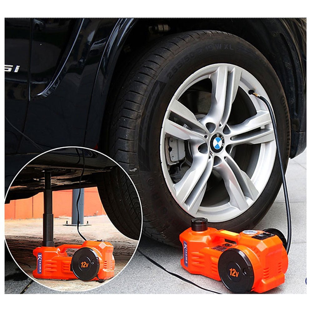 CRONY car jack Car Electric Jack Car Air Pump Car Electric Wrench 3 in 1 Auto Multi Function Tool - Edragonmall.com