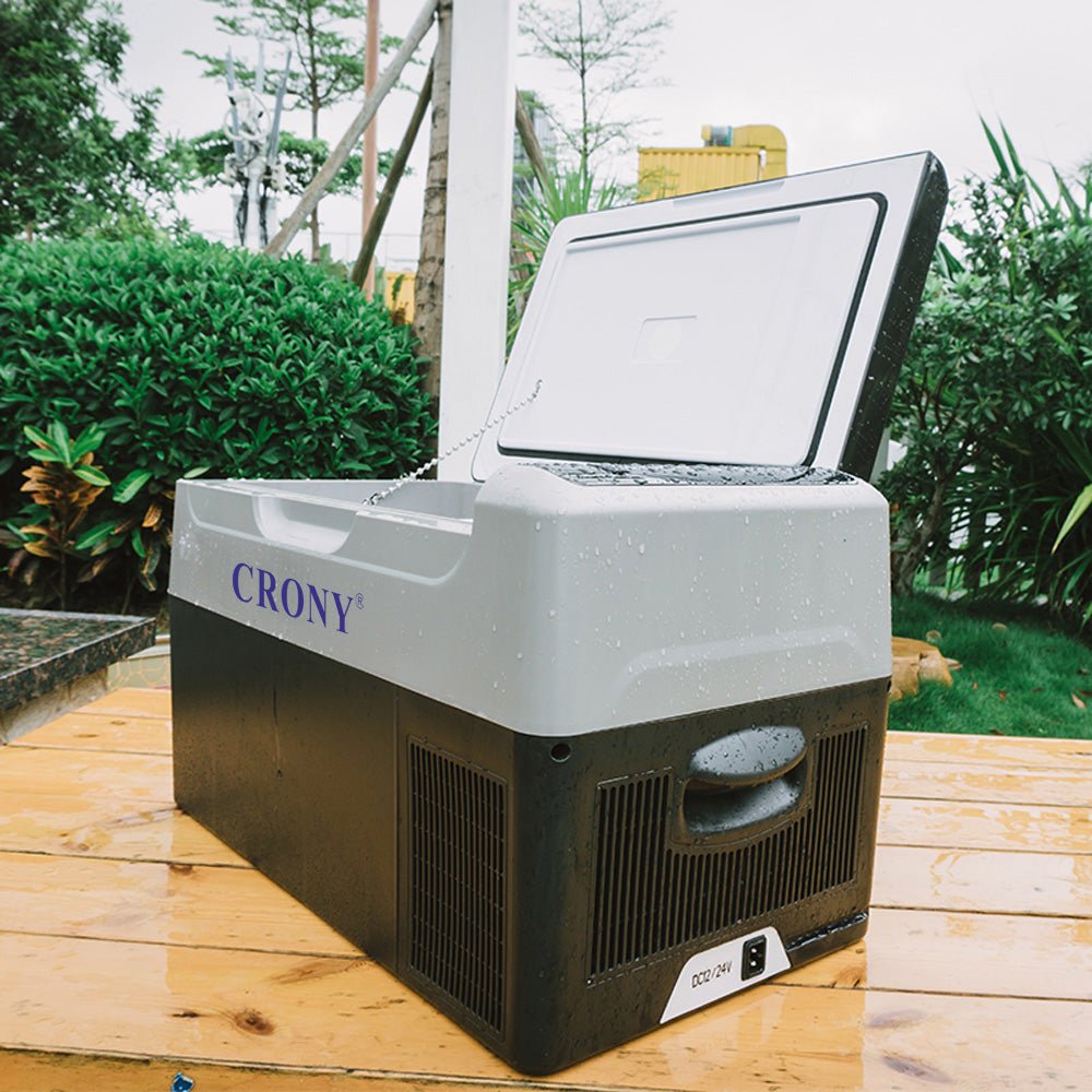 CRONY Car Refrigerator 22L/C22 Custom fridge small car fridge freezers refrigerator outdoor 12v compressor fridge - Edragonmall.com