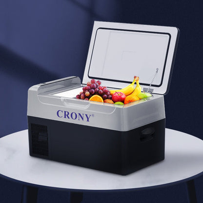 CRONY Car Refrigerator 22L/C22 Custom fridge small car fridge freezers refrigerator outdoor 12v compressor fridge - Edragonmall.com