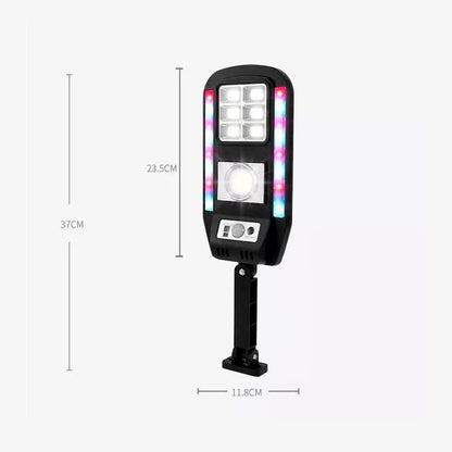 CRONY CL-728 Solar induction street lamp 108 COB Waterproof LED Solar Street Light Outdoor Lamp High Lumen Smart Motion Sensor - Edragonmall.com