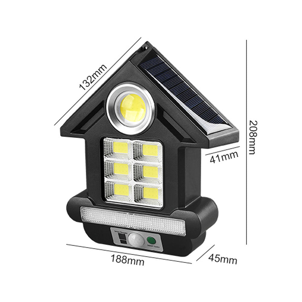 CRONY CL-S180 Solar induction street lamp LED Large Size Solar Street Lights Outdoor IP67 Waterproof with Remote - Edragonmall.com