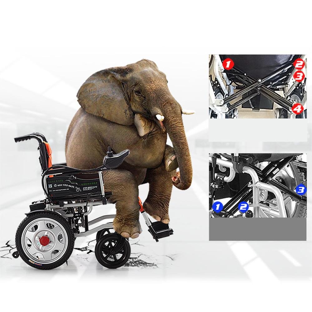 CRONY CN-6002 Electrically propelled wheelchair Portable Elderly Automatic Medical Scooter Manual Electric Switching - Edragonmall.com