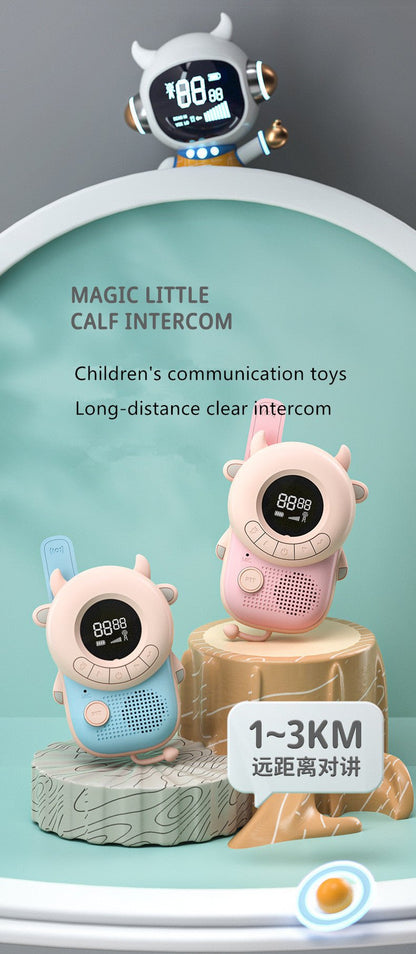 CRONY Cow Kids walkie-talkie Magic Little Bee Intercom Walkie Talkie Kids Toy - Edragonmall.com