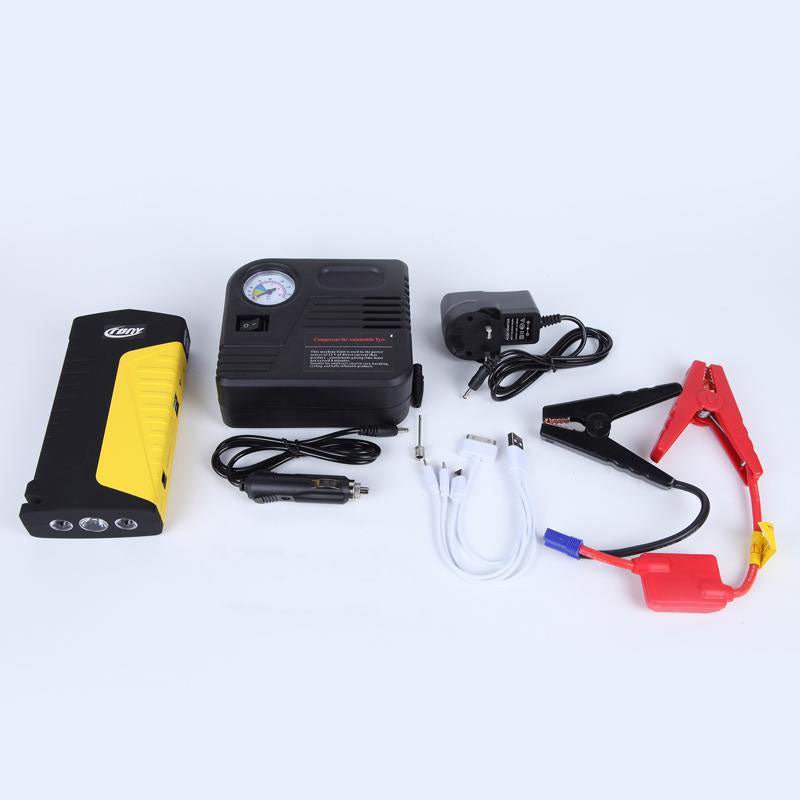 Crony D16 KM-09 Air Compressor with Auto Car Jump Starter - Edragonmall.com