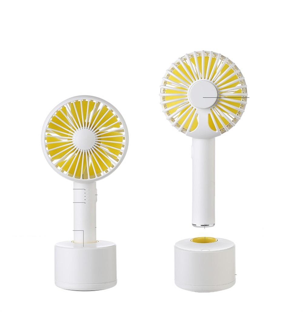 Crony Desktop remote fan Handheld Fan Portable Desktop remote fan Mini Hand Held Fan with USB Rechargeable Battery - Edragonmall.com