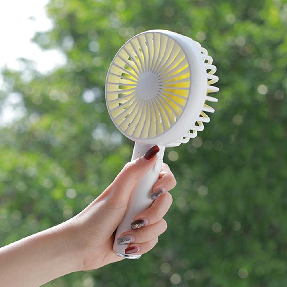 Crony Desktop remote fan Handheld Fan Portable Desktop remote fan Mini Hand Held Fan with USB Rechargeable Battery - Edragonmall.com