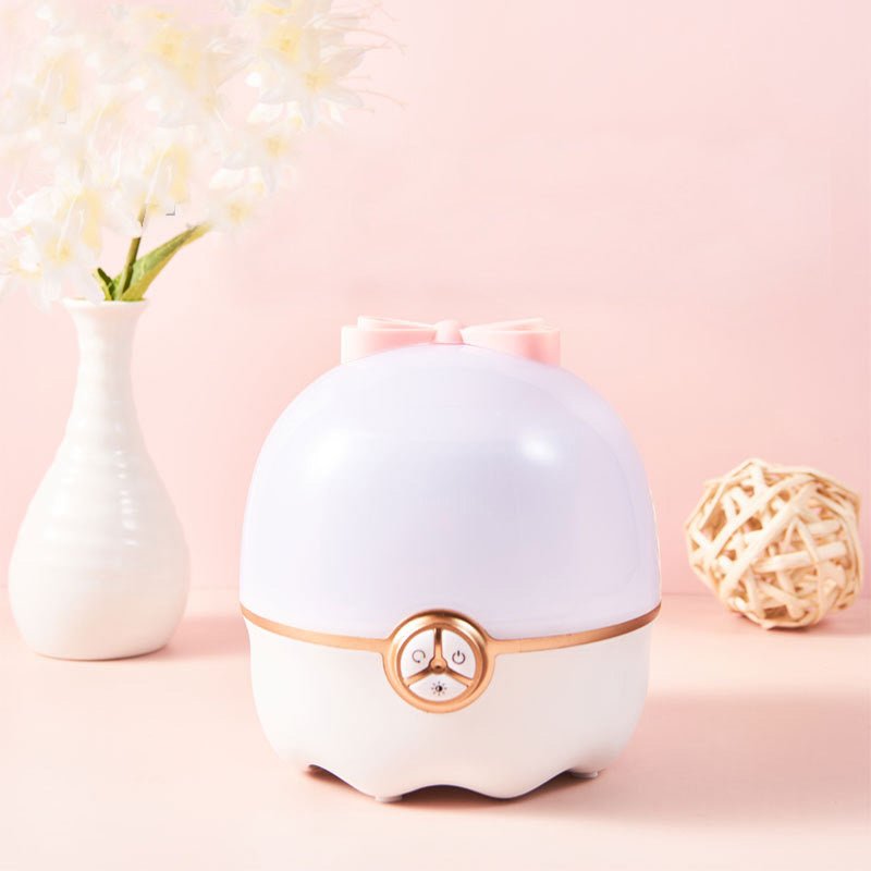 CRONY Dream Bowknot 8 Kinds Of Pattern Projector Lamp Night Light - Edragonmall.com