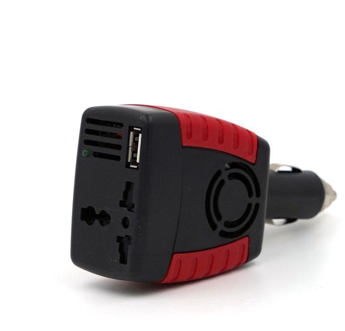 Crony E688C car inverter DC 12V into 220V/50HZ Car Inverter 150W - Edragonmall.com