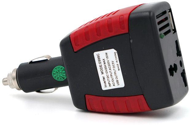 Crony E688C car inverter DC 12V into 220V/50HZ Car Inverter 150W - Edragonmall.com