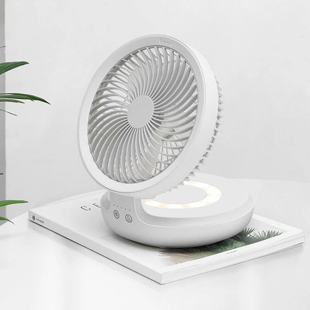 CRONY E808 Suspension circulation comfortable fan Eco-system Night Light Touch Control 4 Wind Speed - Edragonmall.com