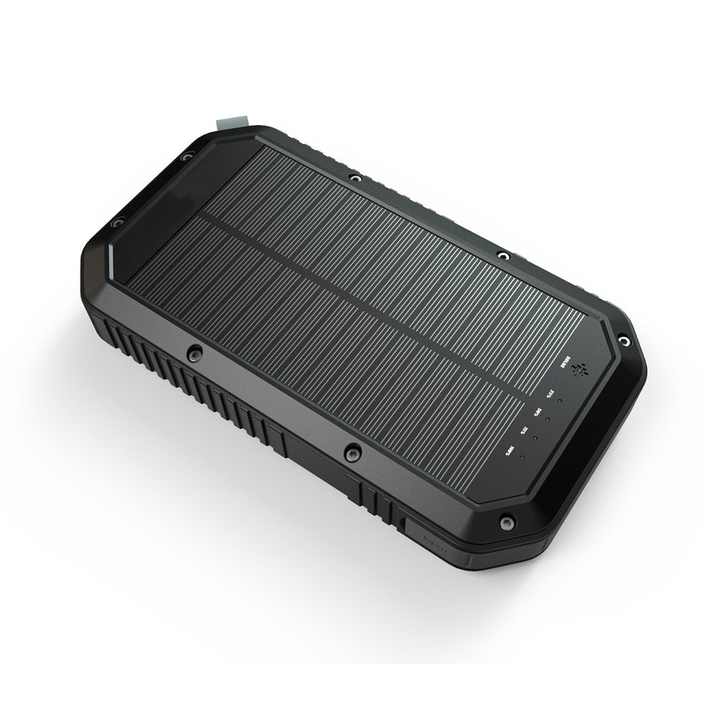 CRONY ES982 40000mAh Business Power Bank Portable waterproof outdoor mobile wireless charger solar power bank - Edragonmall.com