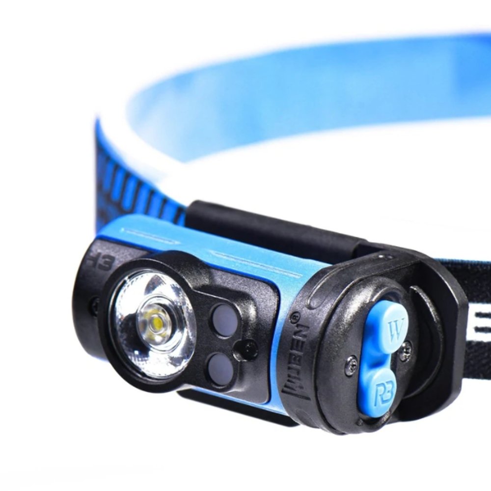 CRONY H3 Rotates 360 degrees 100 LM headlight Ultralight Running Headlamp - Edragonmall.com