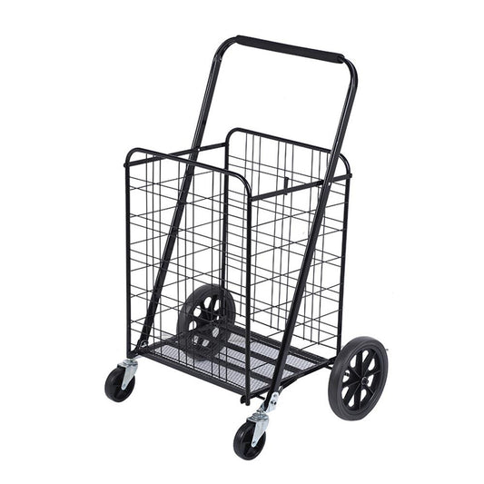 CRONY  High quality Big shoping trolley Household portable Foldable Shopping Trolley on Wheels