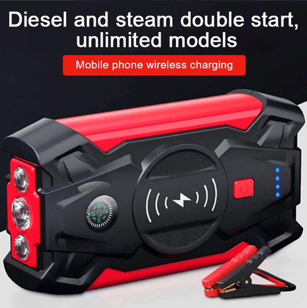 CRONY J13+Air Super Jumper Starter High Power Car Jump Starter Power Bank 12v Lithium Battery Car Jump Starter - Edragonmall.com