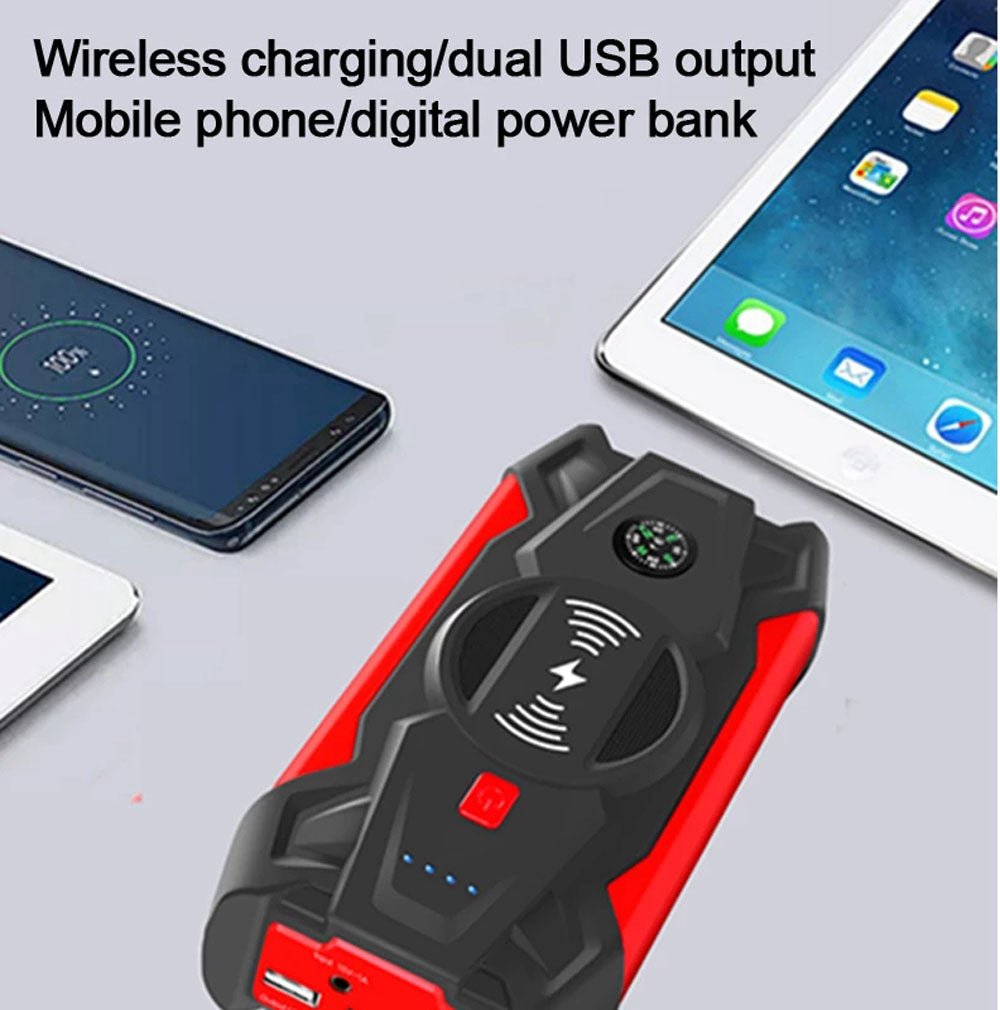 CRONY J13+Air Super Jumper Starter High Power Car Jump Starter Power Bank 12v Lithium Battery Car Jump Starter - Edragonmall.com