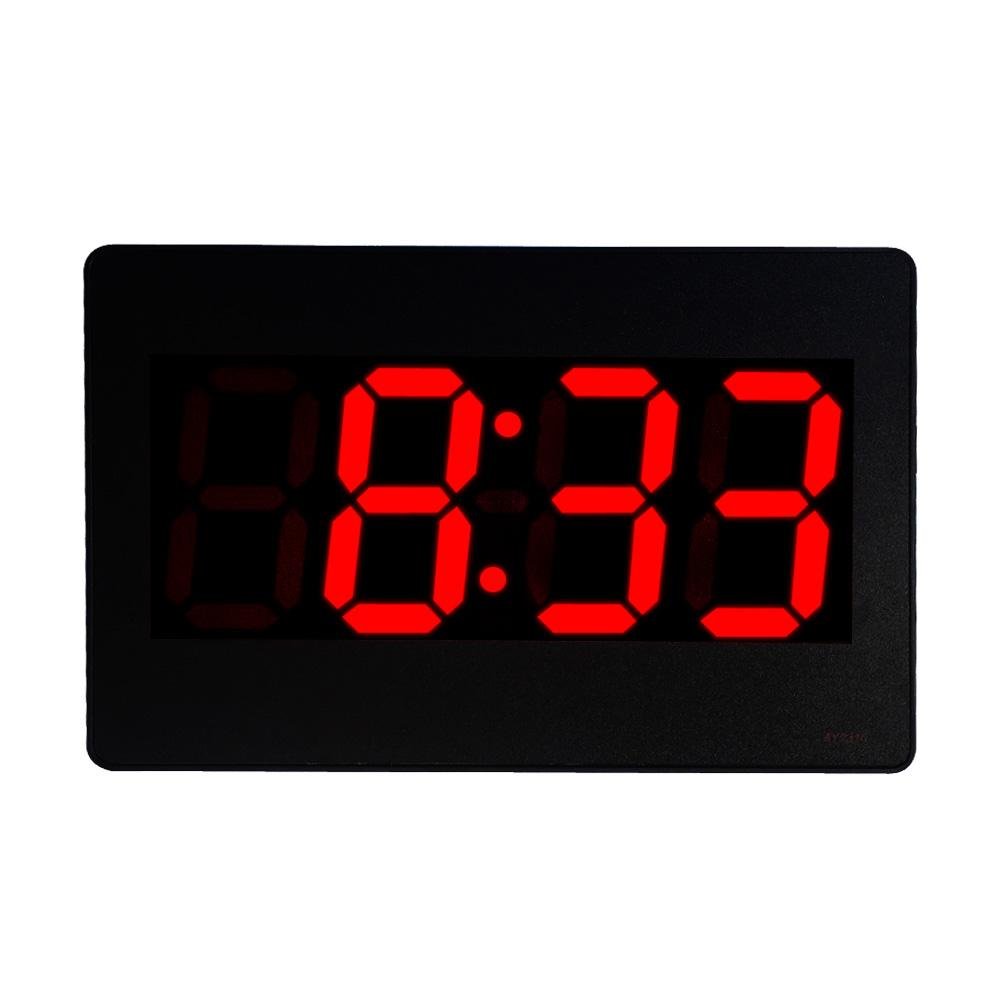 CRONY JH-2316 clock Simple Digital Wall Clock with Led Alarm Clock, Shows Calendar Month Day - Edragonmall.com