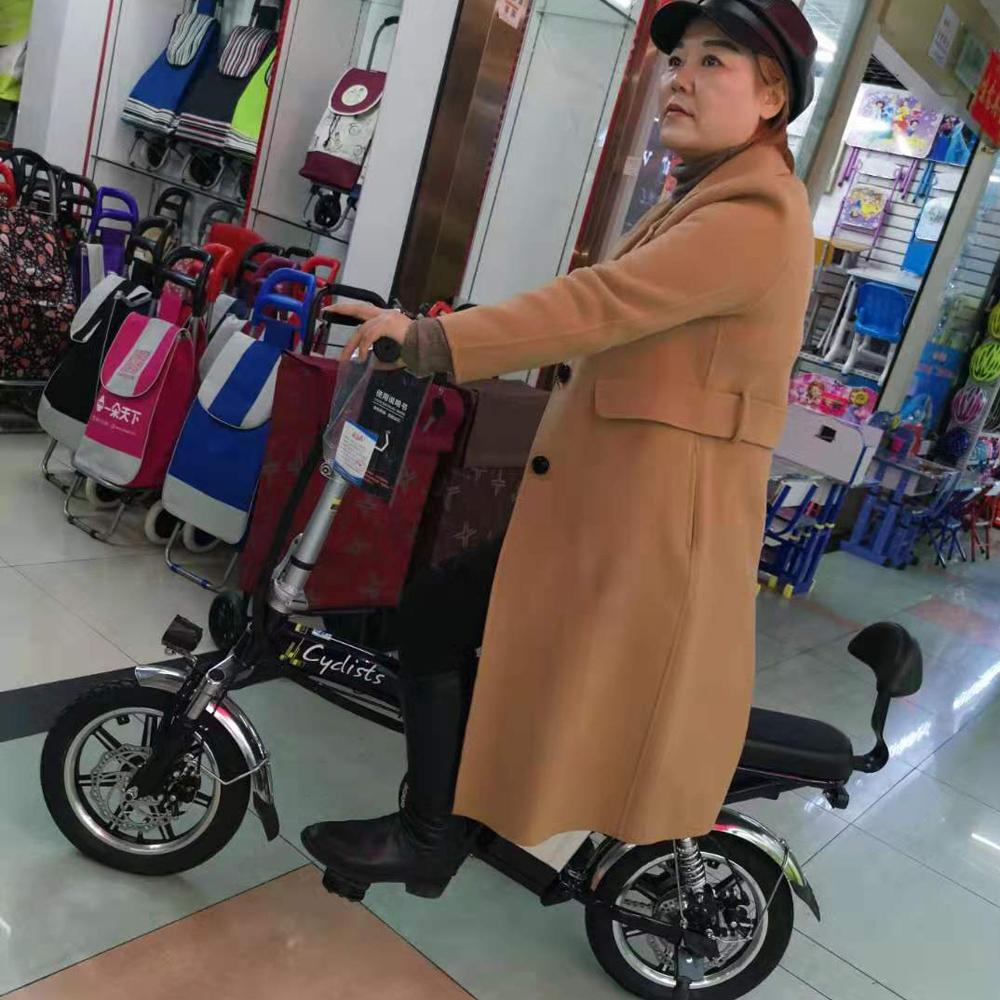 CRONY K2 14inch Fold Sport Bike for Women Folding electric bike - Edragonmall.com