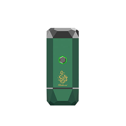 CRONY Large B15 Portable Bukhoor Style Usb Type-C Power incense burner Bakhoor Portable Rechargeable Electric Incense Burner | green - Edragonmall.com