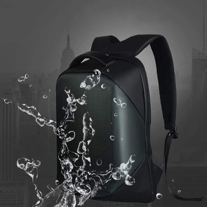 CRONY LED display backpack us-b002 LED Fashion Novelty Smart Style waterproof Laptop Backpack Creative Christmas Gift School Bag - Edragonmall.com