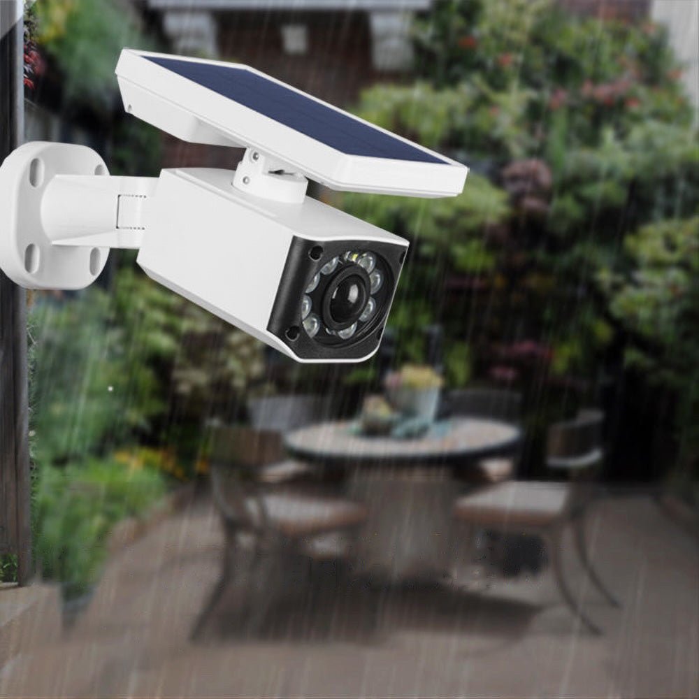 CRONY LED Solar false monitoring Solar low-power human body induction scares thieves anti-theft lamp false monitoring - Edragonmall.com