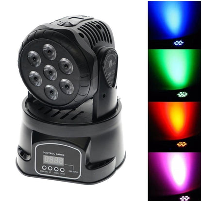 Crony LM70S MINI DJ Equipment Smart Rainbow Light LED MOVING HEAD - Edragonmall.com