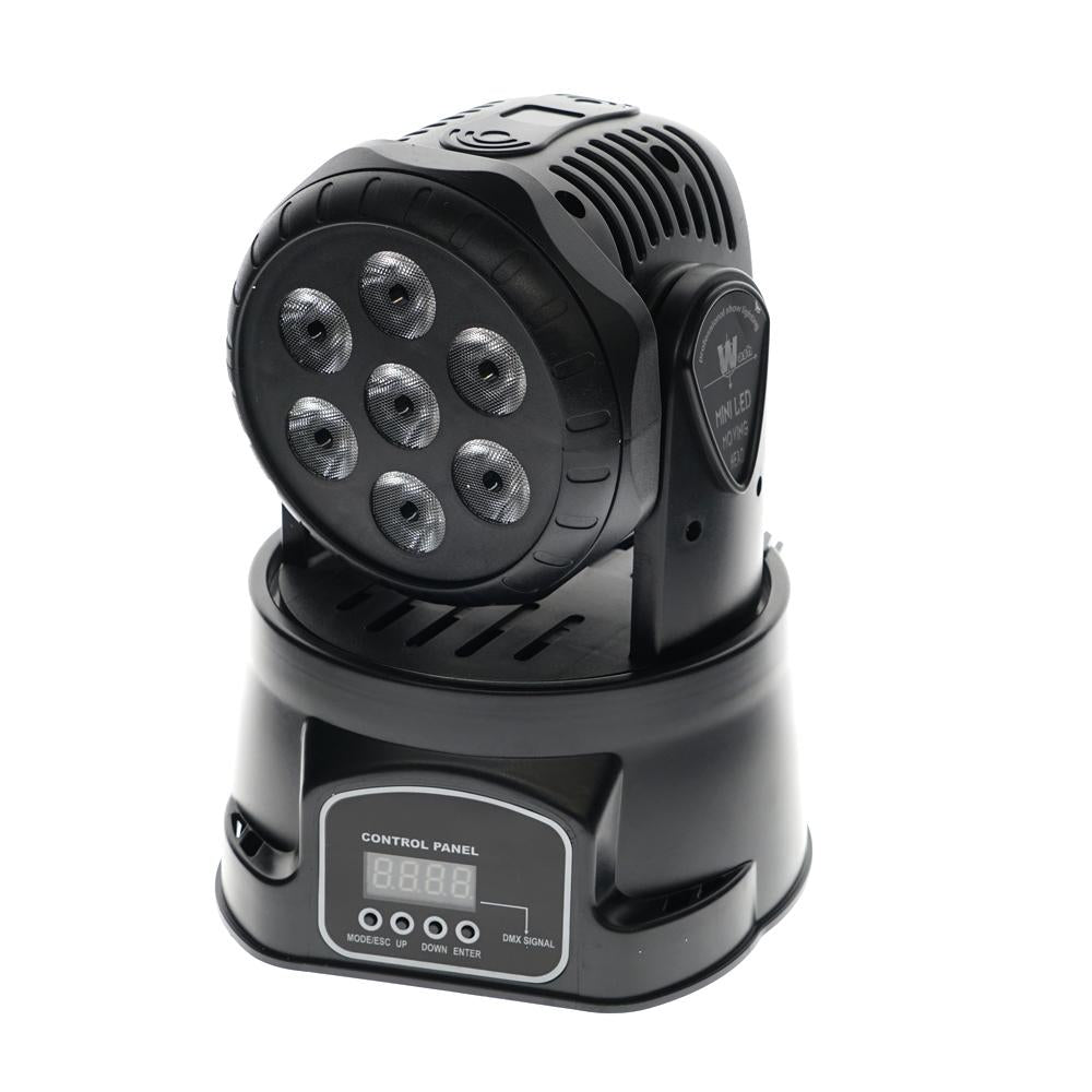 Crony LM70S MINI DJ Equipment Smart Rainbow Light LED MOVING HEAD - Edragonmall.com