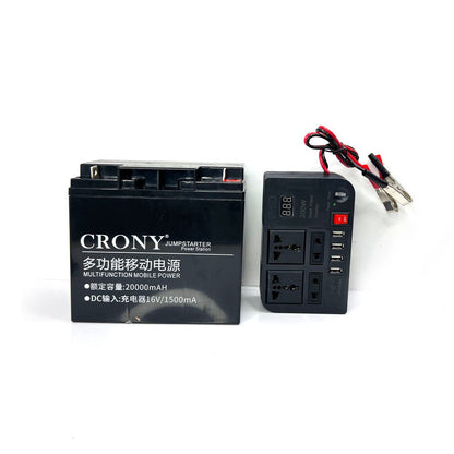 CRONY NEW K20+ K20 Multi-function mobile power supply With inverter - Edragonmall.com