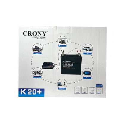 CRONY NEW K20+ K20 Multi-function mobile power supply With inverter - Edragonmall.com