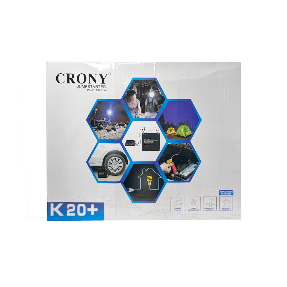 CRONY NEW K20+ K20 Multi-function mobile power supply With inverter - Edragonmall.com