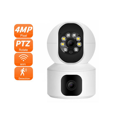 CRONY NIP-32 iCsee APP 4MP double-screen IP Camera Dual Lens WiFi Camera Dual Screen Baby Monitor Auto Tracking Ai Human Detection IP Security Cameras - Edragonmall.com