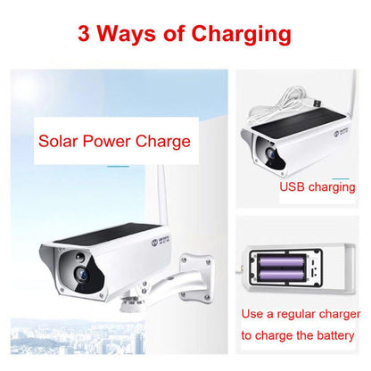 CRONY NIP-solar(i-Cam 1080P) camera Solar Powered IP Wifi CCTV Security Camera - Edragonmall.com