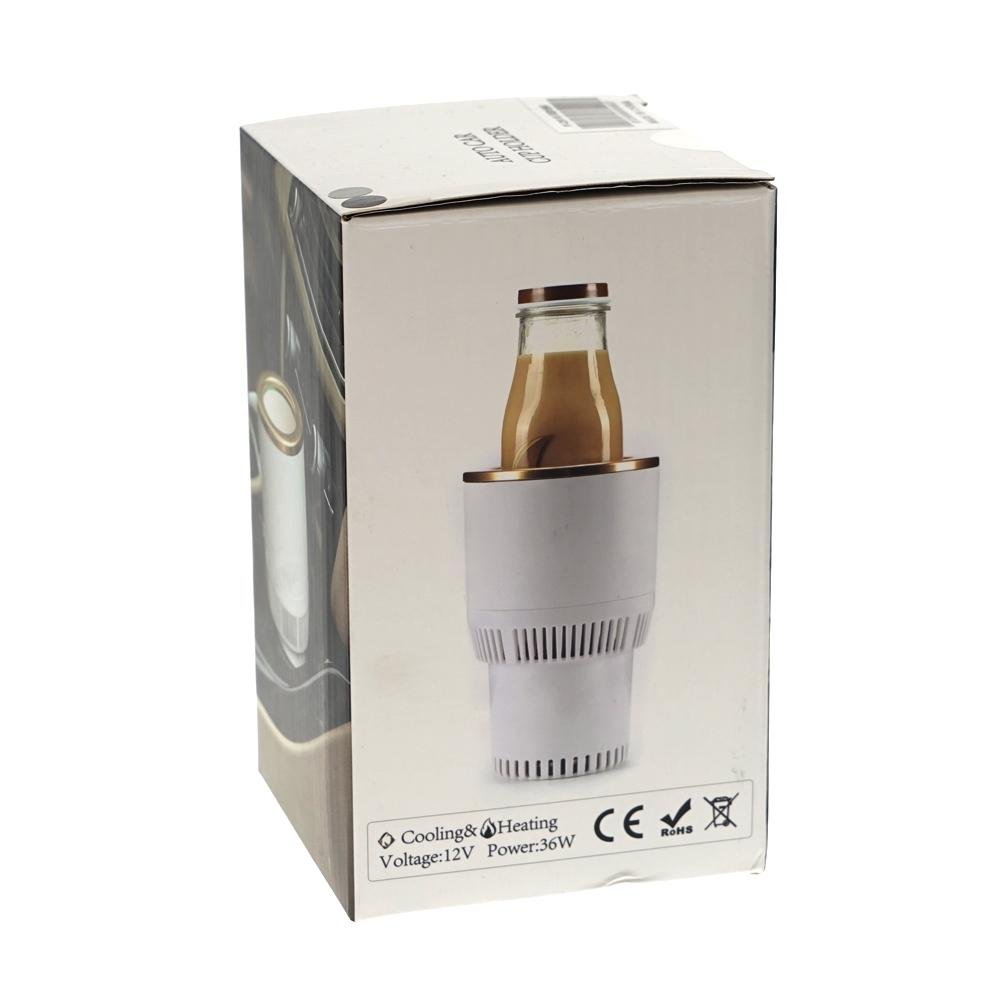 CRONY PT-C301 BG Vehicle Heat and Cold Car cup holder cooling & warming auto cup | Golden - Edragonmall.com