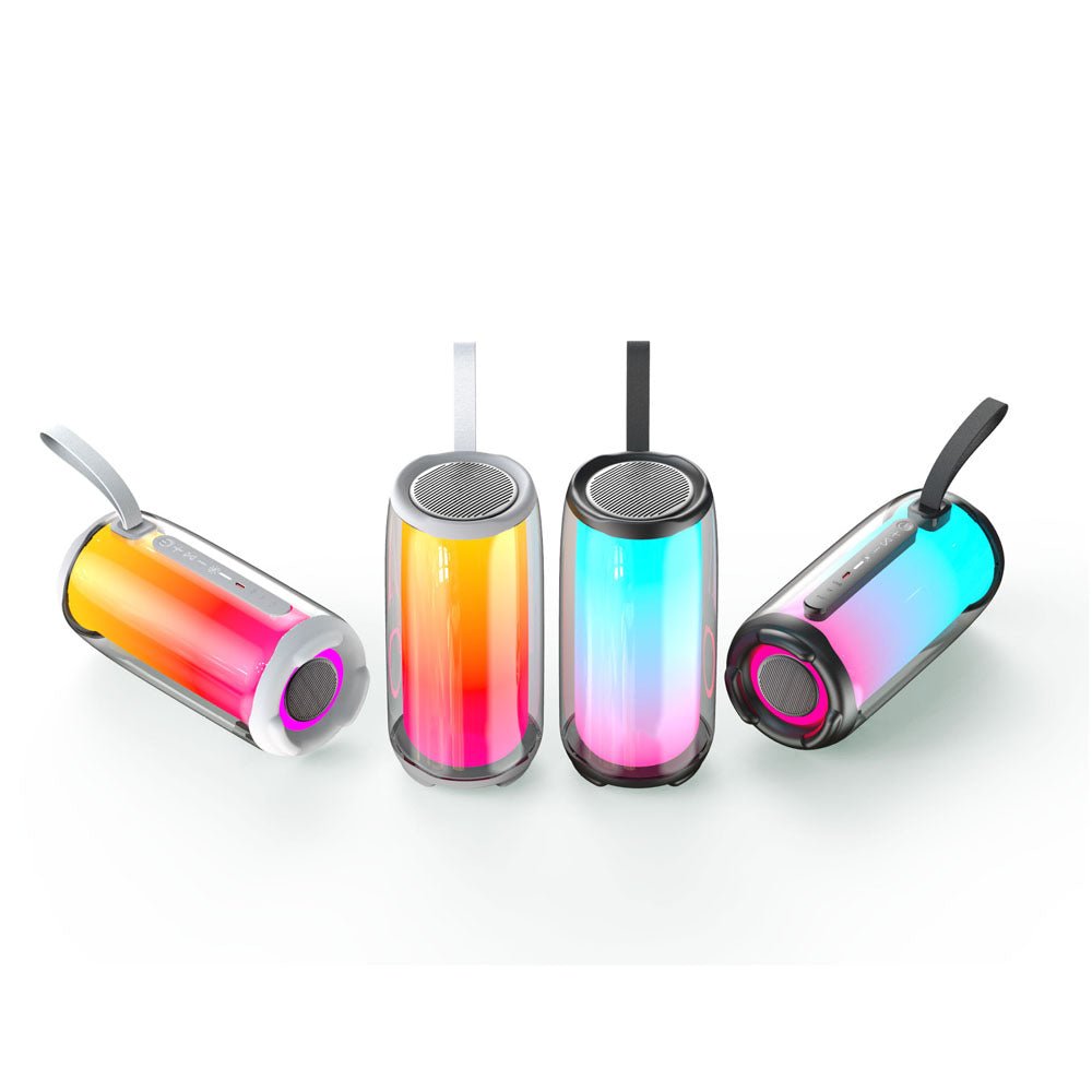 CRONY PULSE5 Pulsating luminous speaker kaleidoscope portable speaker waterproof wirelessoutdoor speaker - Edragonmall.com