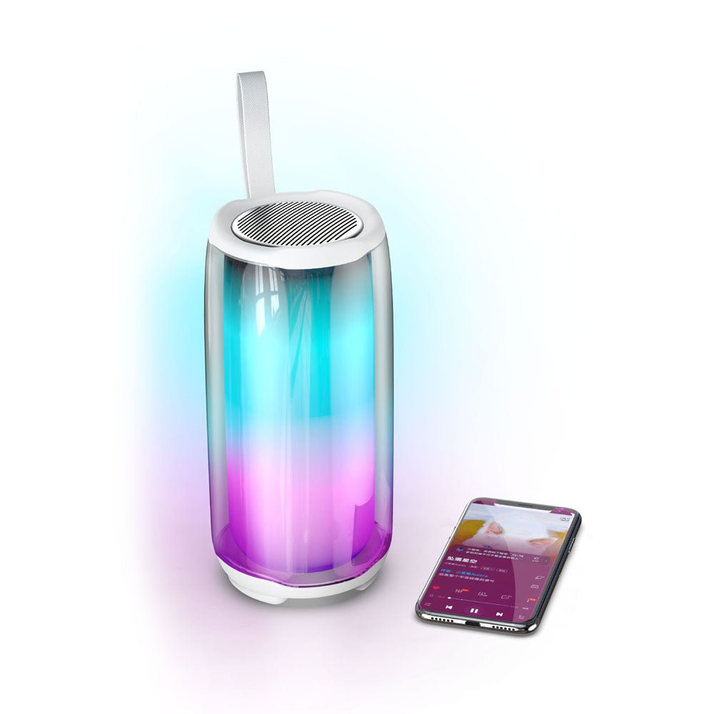 CRONY PULSE5 Pulsating luminous speaker kaleidoscope portable speaker waterproof wirelessoutdoor speaker - Edragonmall.com