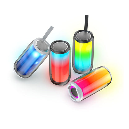 CRONY PULSE5 Pulsating luminous speaker kaleidoscope portable speaker waterproof wirelessoutdoor speaker - Edragonmall.com