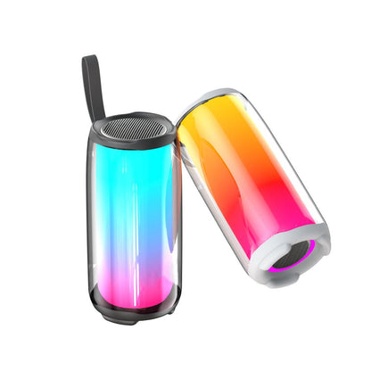 CRONY PULSE5 Pulsating luminous speaker kaleidoscope portable speaker waterproof wirelessoutdoor speaker - Edragonmall.com