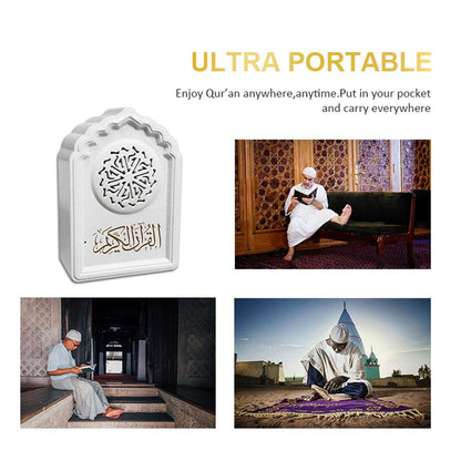 CRONY QB-818 Wireless Blue tooth Speaker Portable mosque shaped Quran speaker - Edragonmall.com