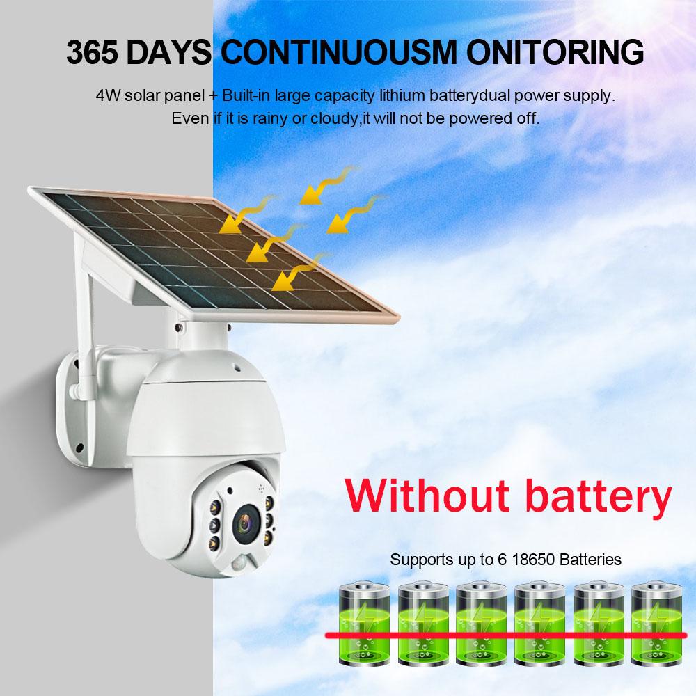 CRONY RBX-S10 Low power 4G solar camera 5mp 1080P HD Solar Panel Outdoor Surveillance Waterproof CCTV Camera Smart Home Two-way Voice Intrusion Alarm - Edragonmall.com