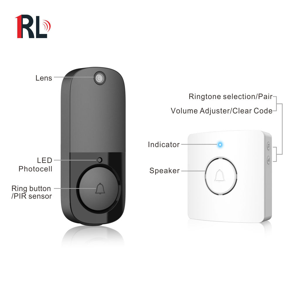 CRONY RL-0IP10A Eco-friendly WiFi doorbell - Edragonmall.com