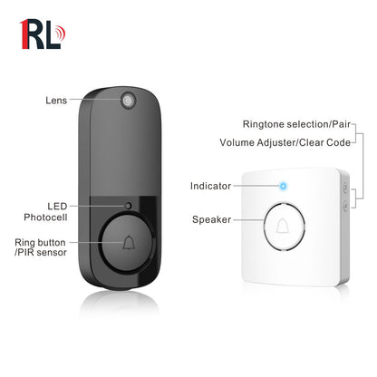 CRONY RL-0IP10A Eco-friendly WiFi doorbell - Edragonmall.com