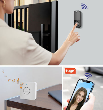 CRONY RL-0IP10A Eco-friendly WiFi doorbell - Edragonmall.com