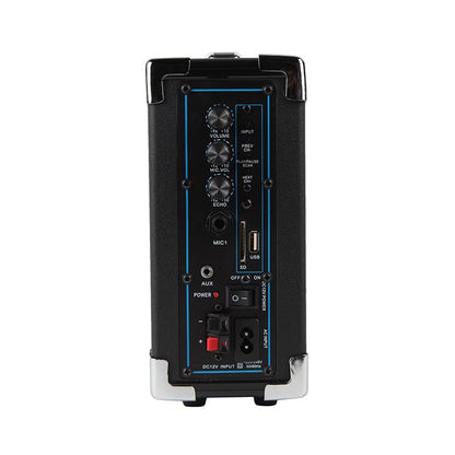 Crony S-006 Que Outdoor Speaker Party Machine Karaoke System with Wireless Microphone - Edragonmall.com