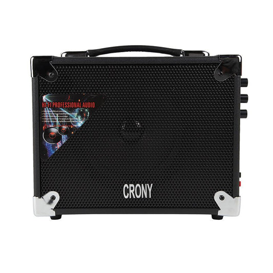 Crony S-006 Que Outdoor Speaker Party Machine Karaoke System with Wireless Microphone - Edragonmall.com