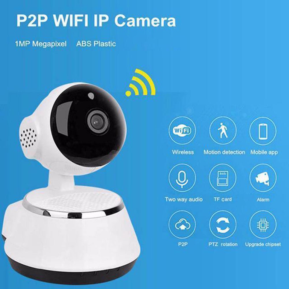 CRONY Security Camera NIP-Q6 Wireless WiFi Camera with Smart Night Vision 2 Way Audio Motion Detection - Edragonmall.com